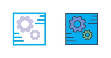 Cogwheel Icon Design vector