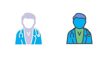 Male Doctor Icon Design vector