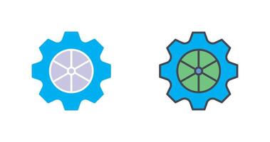 Wheel Icon Design vector