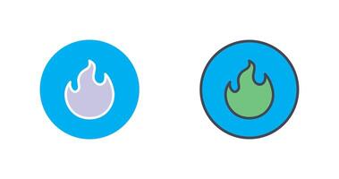 Fire Icon Design vector