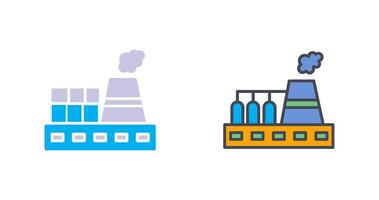 Nuclear Plant Icon Design vector