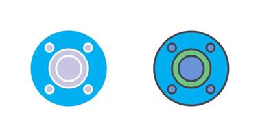 Flange Icon Design vector