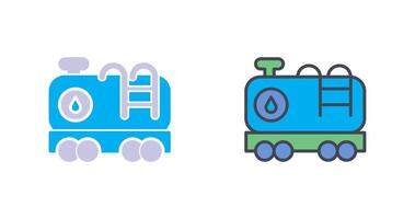 Tank Wagon Icon Design vector