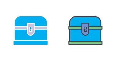 Treasure Chest II Icon Design vector