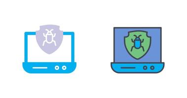 Antivirus Icon Design vector
