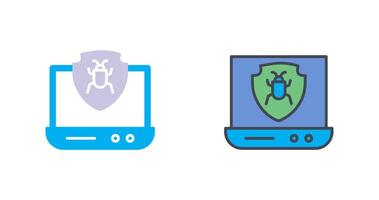 Antivirus Icon Design vector