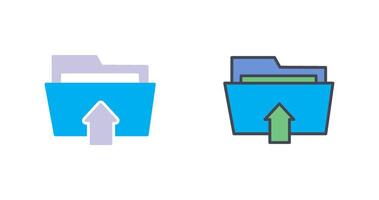 Upload Icon Design vector