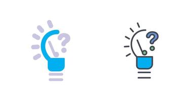 Problem Icon Design vector