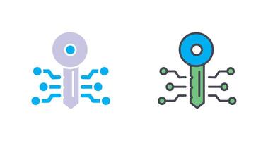 Key Icon Design vector