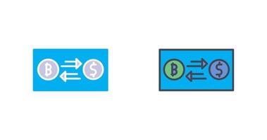 diseño de icono de cambio de dinero vector