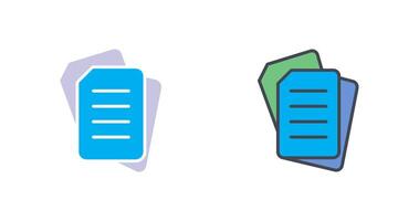 Document Icon Design vector