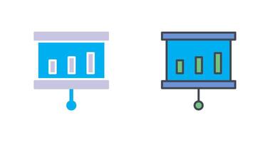 Presentation Icon Design vector