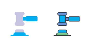 Gavel Icon Design vector