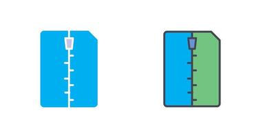 Compressed Icon Design vector