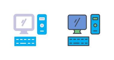 Computer Icon Design vector