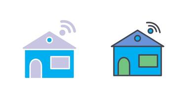 Smart Home Icon Design vector