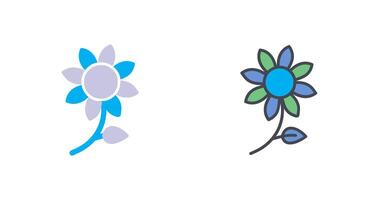 diseño de icono de flores vector