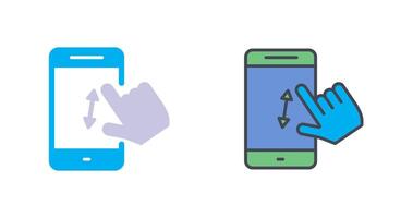 Swipe Icon Design vector