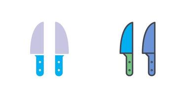 diseño de icono de cuchillo vector