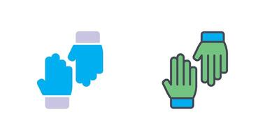 Glove Icon Design vector