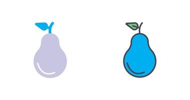 Pear Icon Design vector