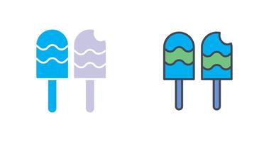 paleta de hielo icono diseño vector