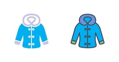 Winter Clothes Icon Design vector