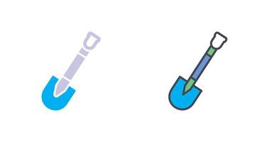 Shovel Icon Design vector