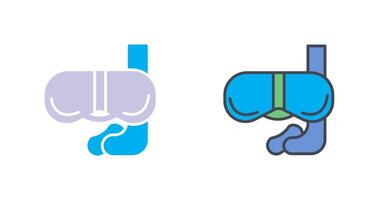 Goggle Icon Design vector