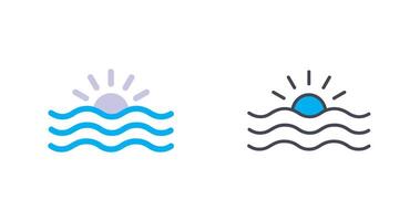 Ocean Icon Design vector
