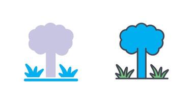 diseño de icono de árbol vector