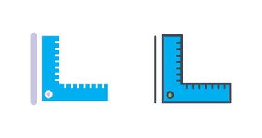 Ruler Icon Design vector