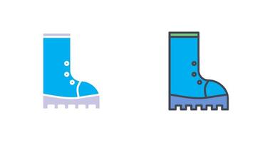 Boot Icon Design vector