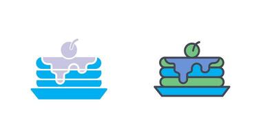 Pancake Icon Design vector