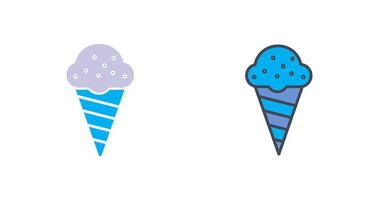 diseño de icono de helado vector