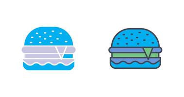 Burger Icon Design vector