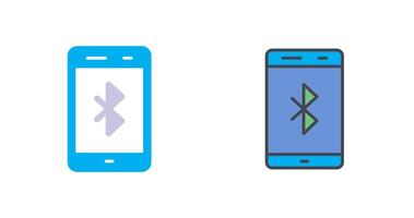 Bluetooth Icon Design vector