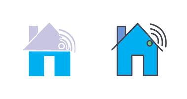 Smart House Icon Design vector