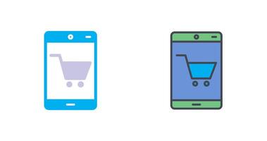 Online Shop Icon Design vector