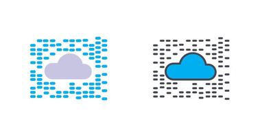 Cloud Icon Design vector