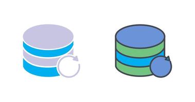 Backup File Icon Design vector