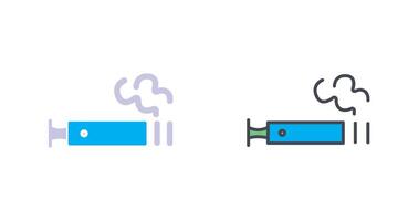 Electronic Cigarette Icon Design vector