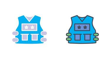Police Vest Icon Design vector