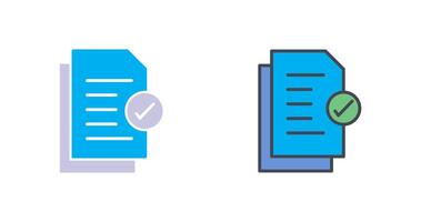 Report List Icon Design vector