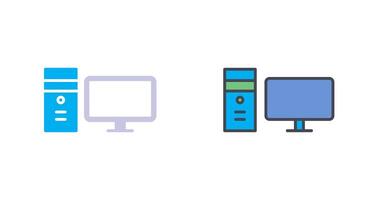 Desktop Icon Design vector