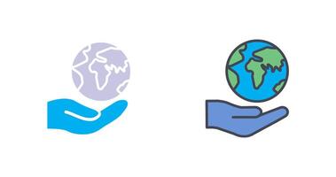Globe Earth Icon Design vector