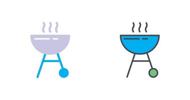 diseño de icono de parrilla vector