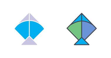 Kite Icon Design vector