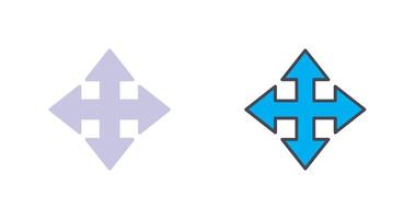 Move Arrow Icon Design vector