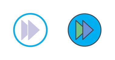 Next Icon Design vector